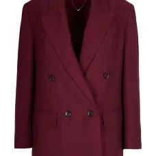 Жакет свободного кроя на двухбортной застёжке Жакет свободного кроя на двухбортной застёжке