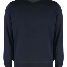 Вышитый свитер с круглым вырезом