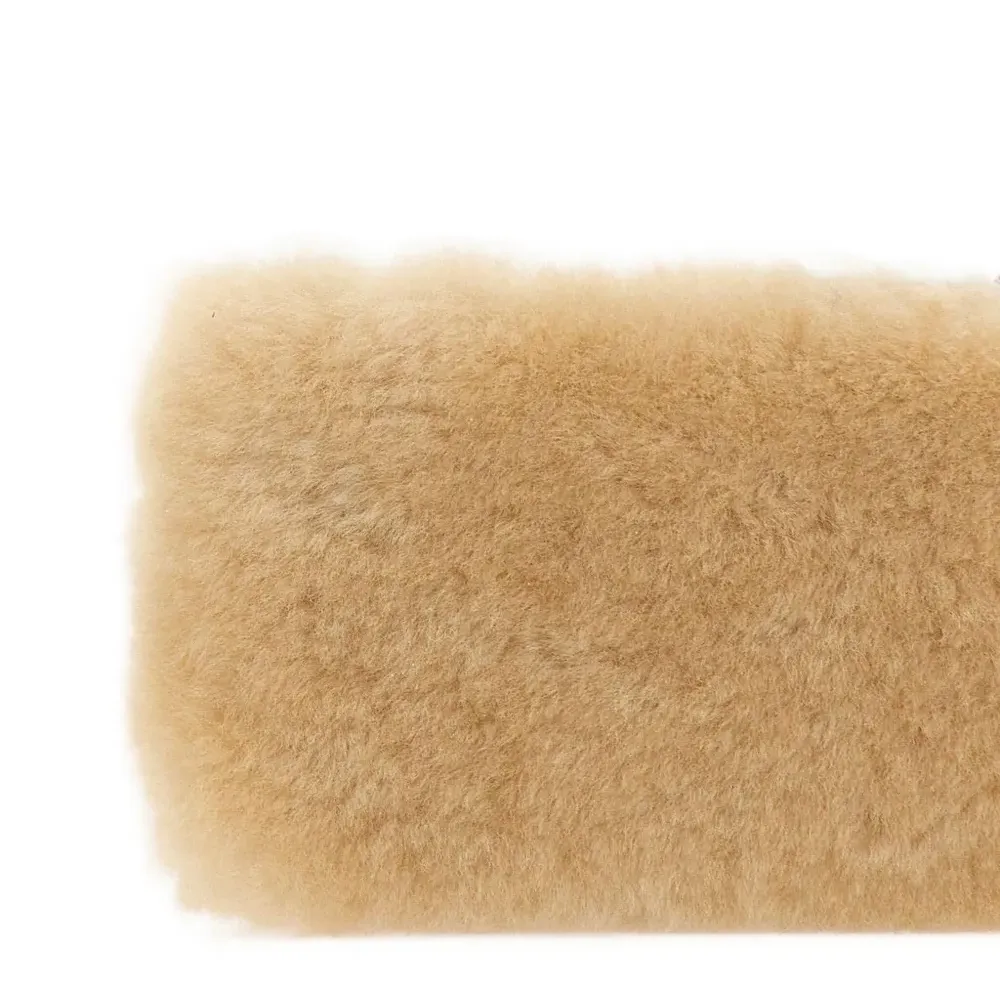 Портмоне на молнии из овчины