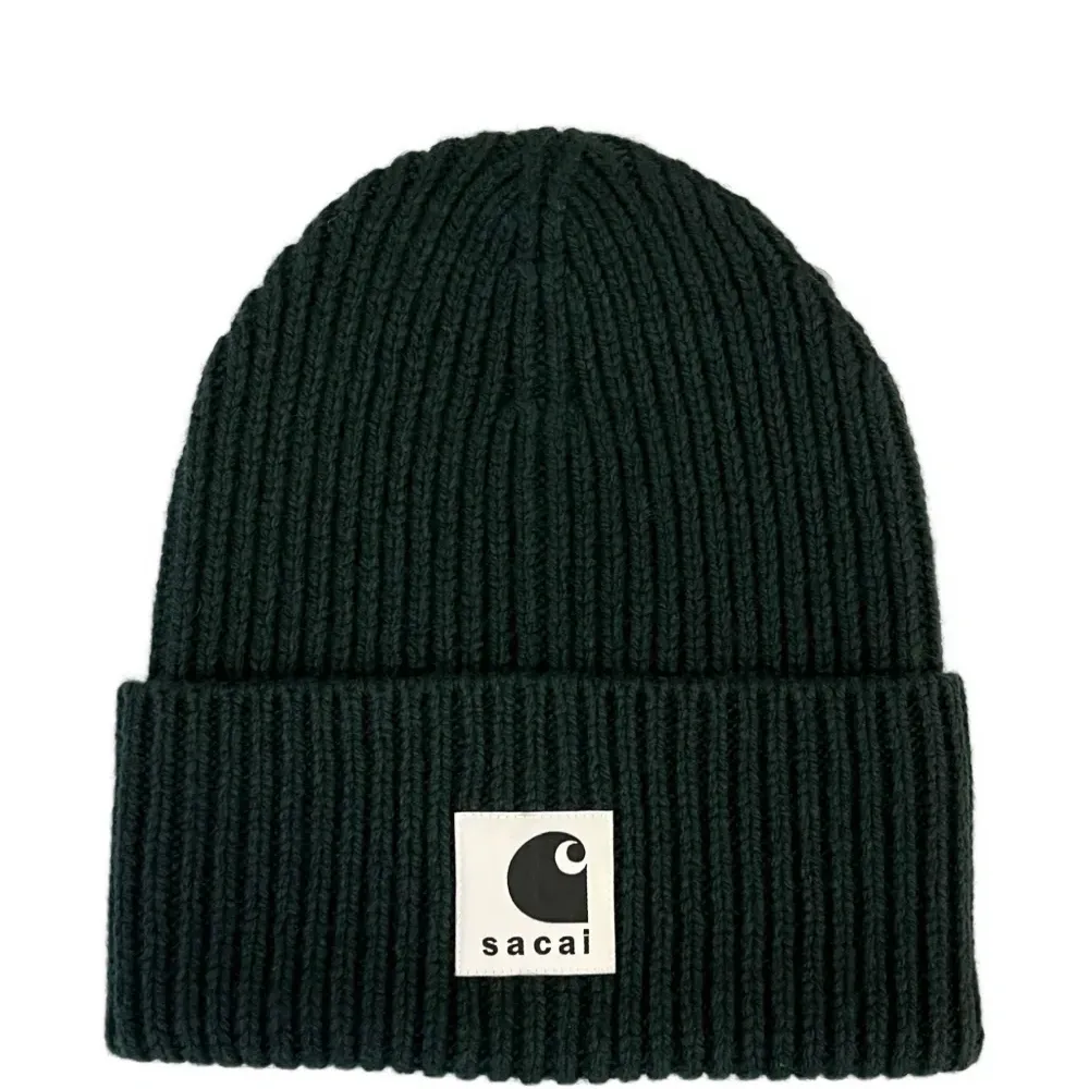 Шапка бини в рубчик из коллаборации с Carhartt WIP