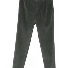 Брюки из вельвета со складками