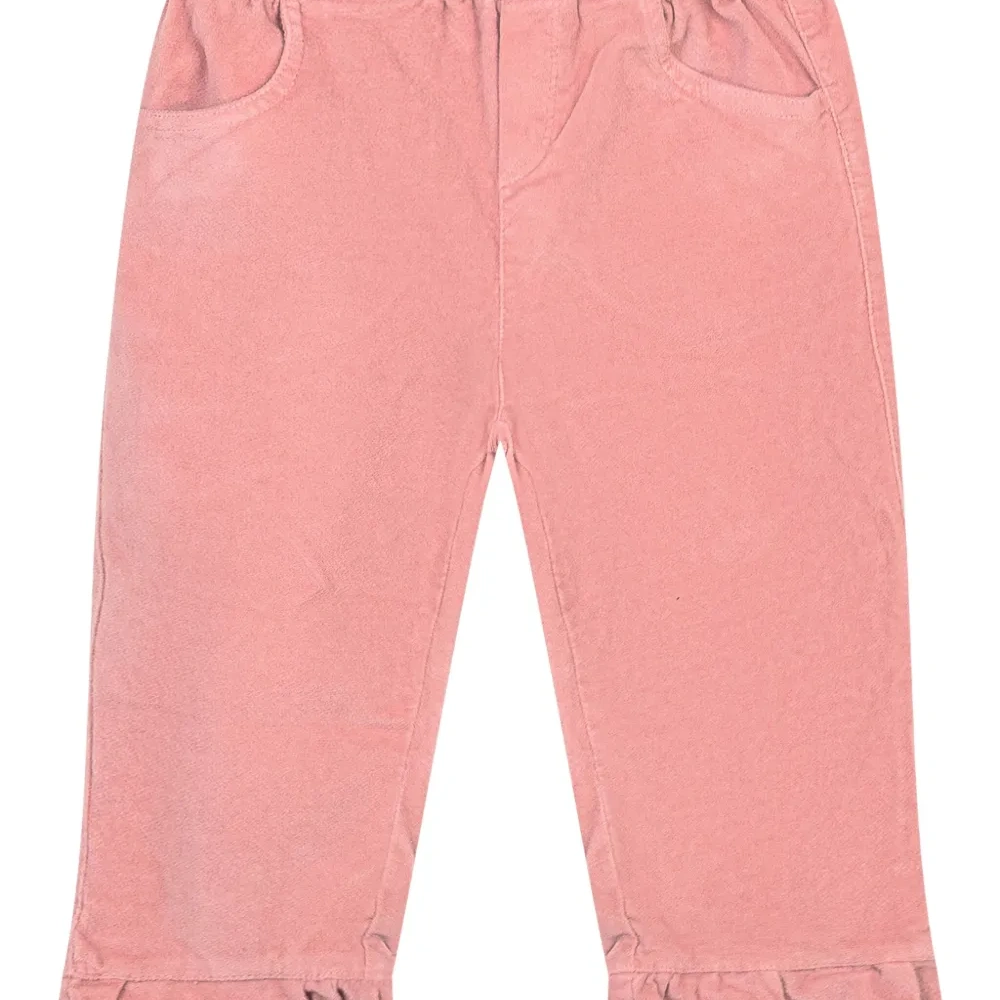 Вельветовые брюки с оборками Вельветовые брюки с оборками