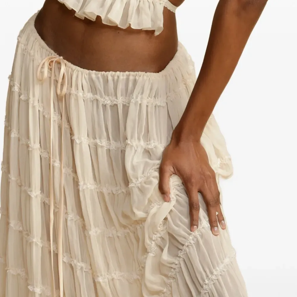 Юбка макси Juliette со сборками Юбка макси Juliette со сборками