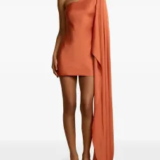 Платье мини Cyra на одно плечо