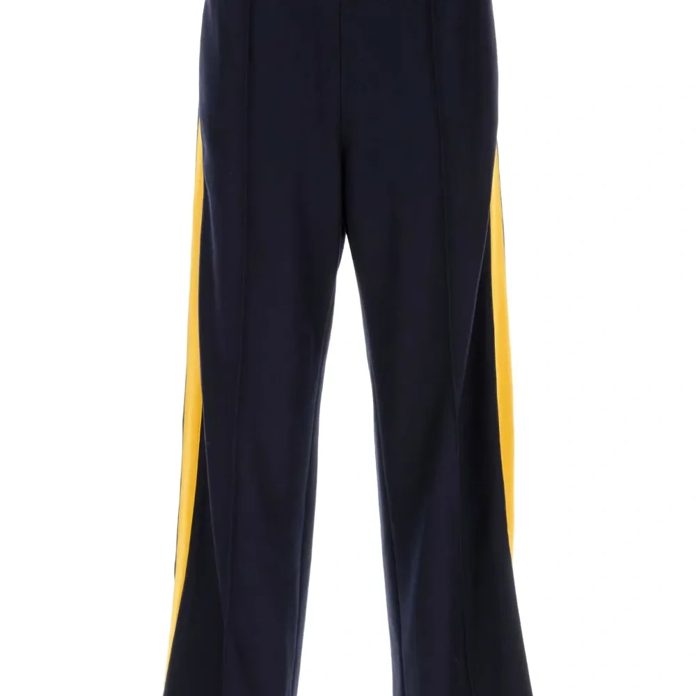 Брюки с полосатыми деталями