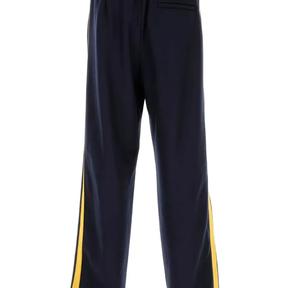 Брюки с полосатыми деталями