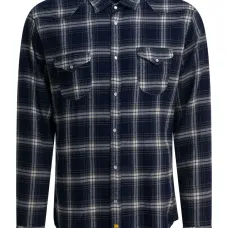 Рубашка в клетку с карманами Рубашка в клетку с карманами