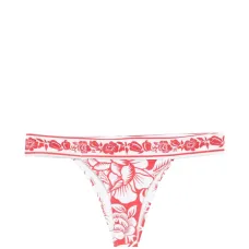 Плавки-бикини с цветочным принтом