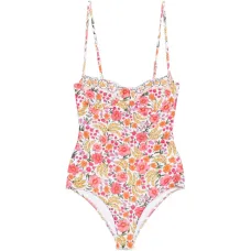 Купальник с цветочным принтом