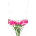 Бикини с завышенной талией и цветочным принтом