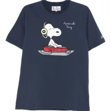 Футболка с принтом Снупи Футболка с принтом Снупи