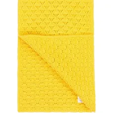 Шарф с ажурной вязкой