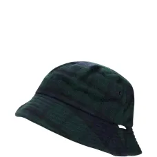 Шерстяная панама в клетку