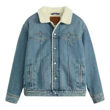 Джинсовая куртка-тракер