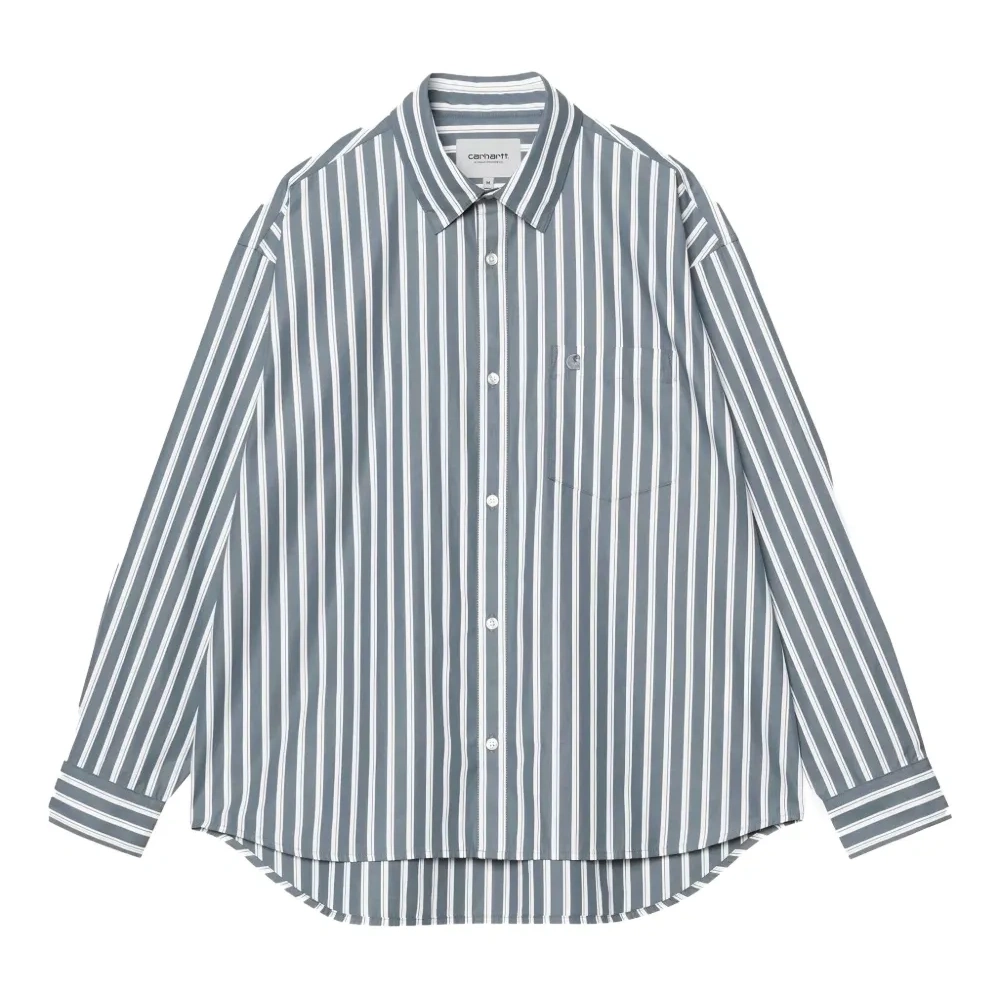 Полосатая рубашка Malden с карманом