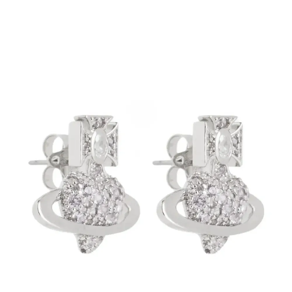 Серьги Valentine's Agnatha с украшением в виде сферы