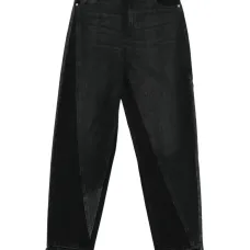 Джинсы с нашивкой-логотипом