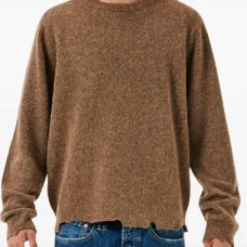 Свитер с необработанными краями