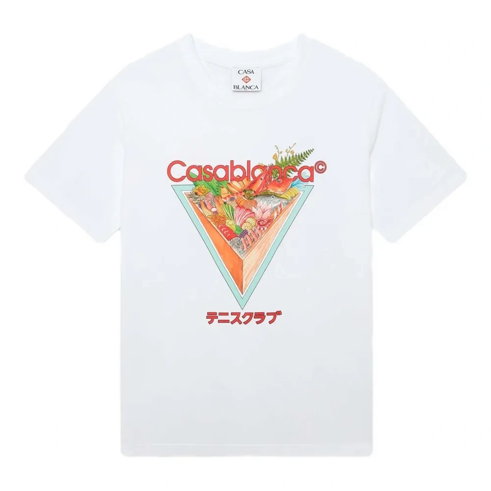 Футболка с круглым вырезом и графическим принтом