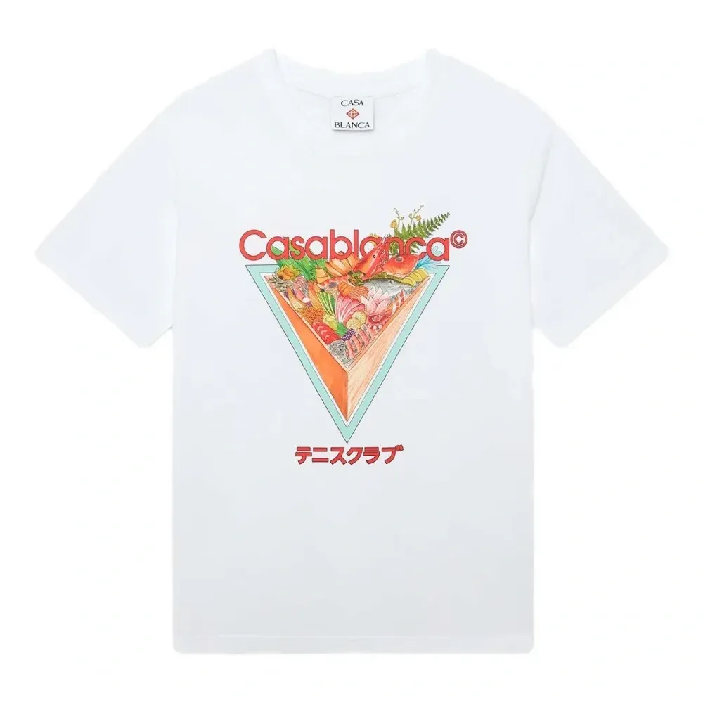 Футболка с круглым вырезом и графическим принтом