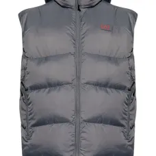 Жилет с капюшоном на молнии