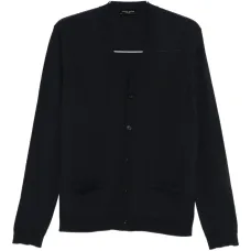 Свитеры Roberto Collina синего цвета