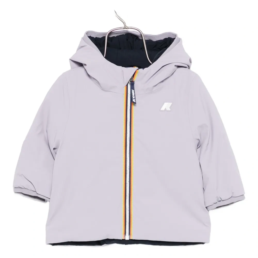 Стеганая куртка с капюшоном