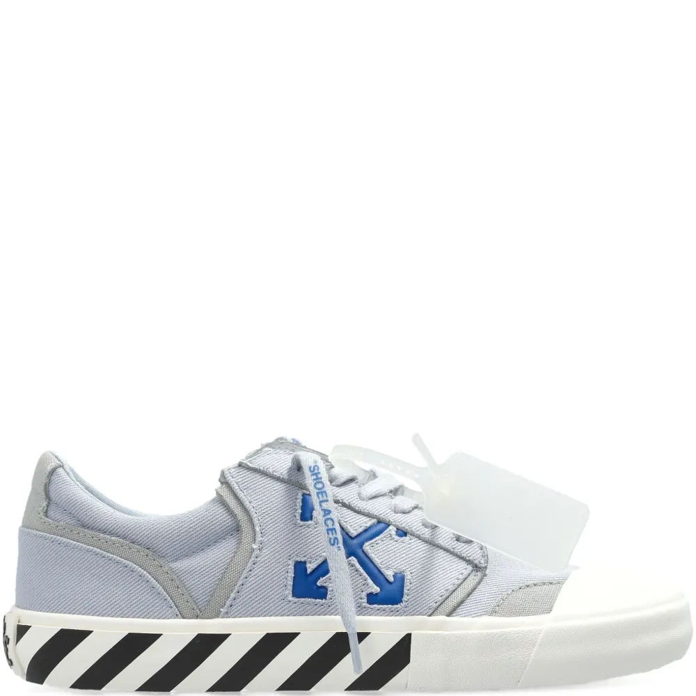 Низкие кеды на вулканизированной подошве