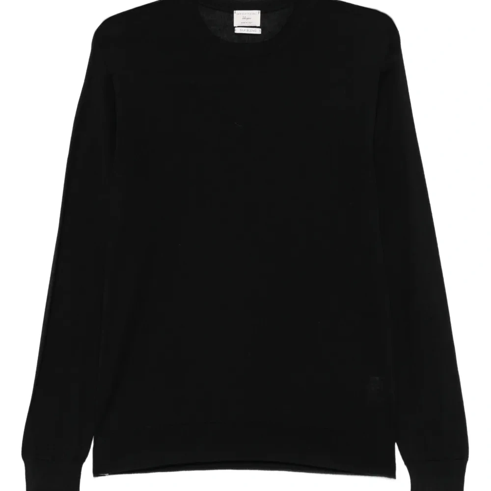 Свитер с круглым вырезом