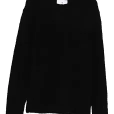 Джемпер с круглым вырезом