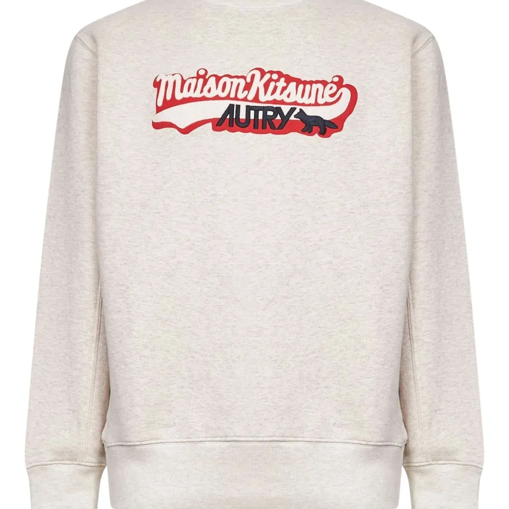 Свитер Maison Kitsuné с круглым вырезом