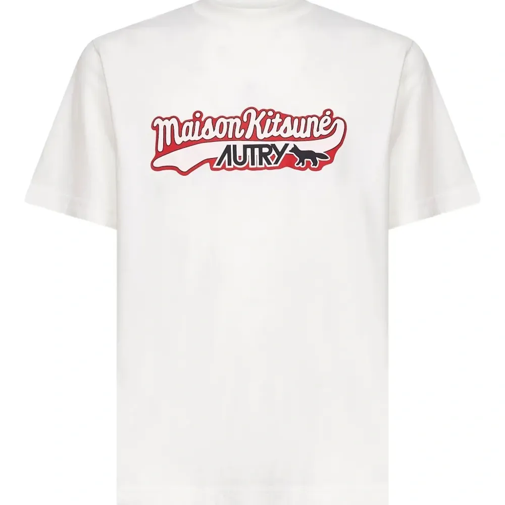 Футболка с логотипом Maison Kitsuné