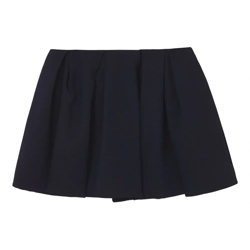 Плиссированная мини-юбка