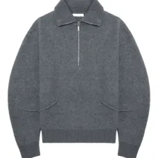 Свитер с воротником на молнии Свитер с воротником на молнии