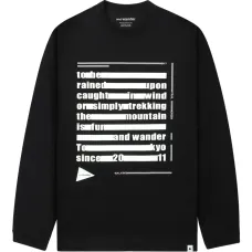 Толстовка с длинными рукавами и графичным принтом