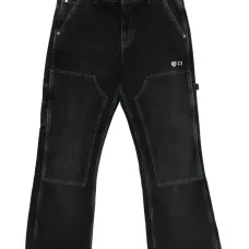 Джинсы с вставками