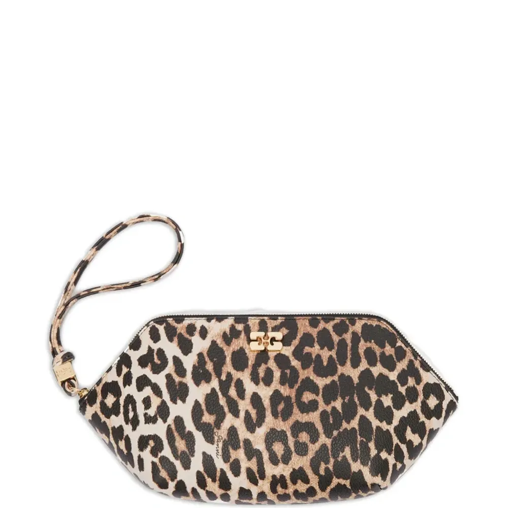 Косметичка с леопардовым принтом