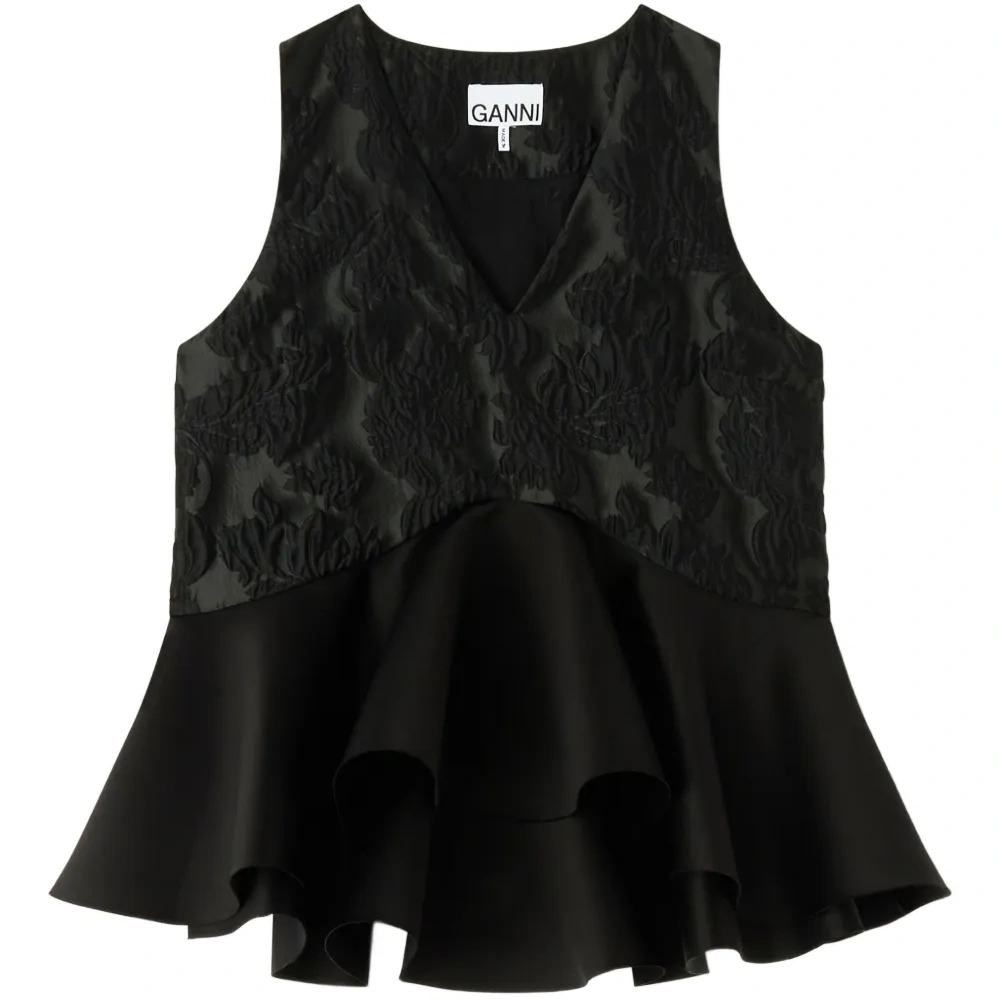 Топ с оборками