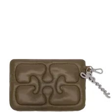 Стеганый кошелек с подвеской-логотипом Стеганый кошелек с подвеской-логотипом