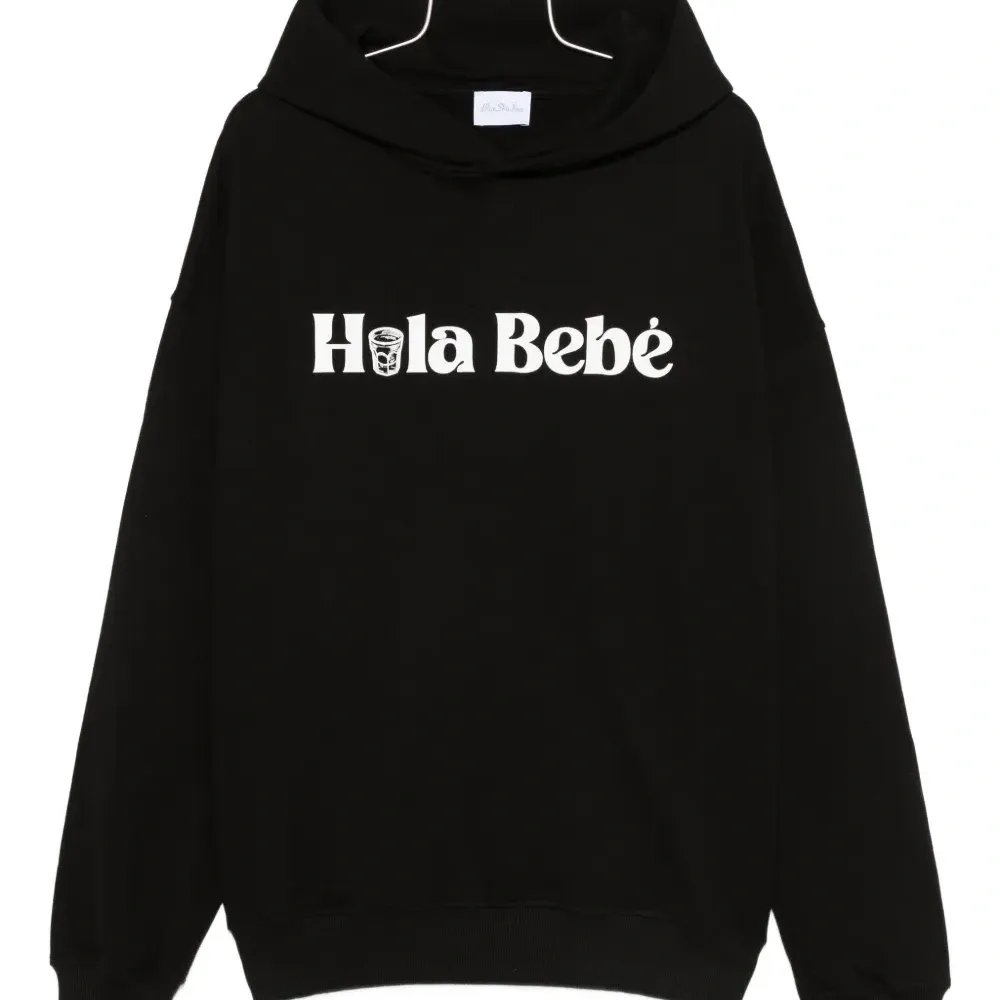 Худи с принтом-текстом