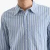 Рубашка в полоску с карманом