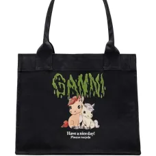 Сумка на плечо с графичным принтом