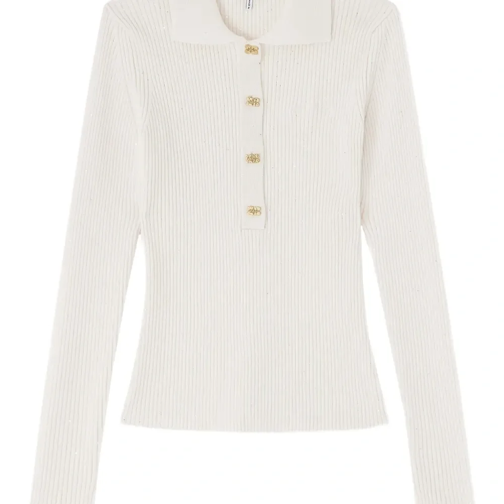 Рубашка поло в рубчик