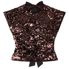 Блузка с пайетками