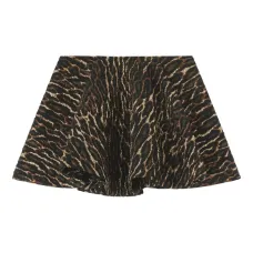 Юбка с анималистичным принтом