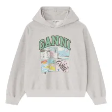 Худи с графичным принтом