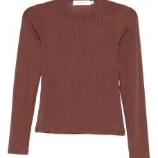 Футболка с мелким рубчиком Футболка с мелким рубчиком