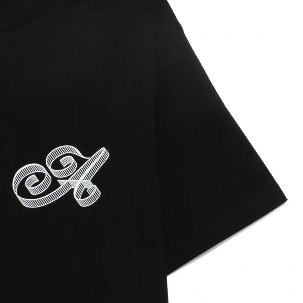 Футболка с принтом-логотипом