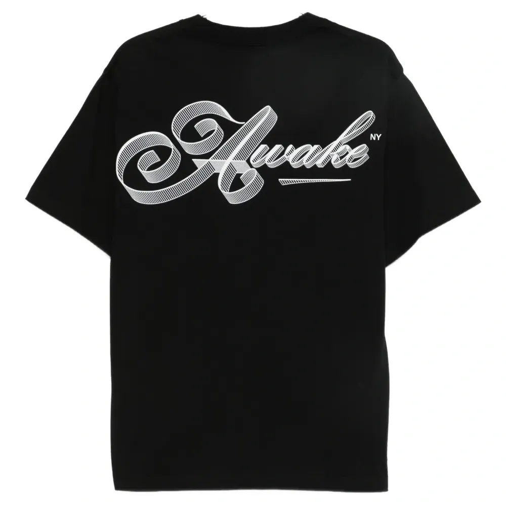 Футболка с принтом-логотипом