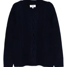 Джемпер фактурной вязки